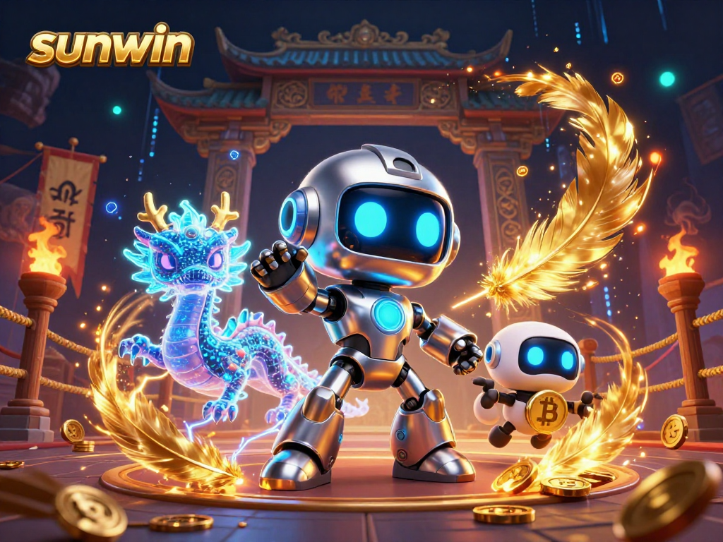 Play with sunwin's immersive gaming experience featuring vibrant characters in a thrilling atmosphere.