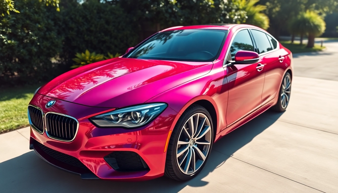 Apply paint protection film near me to enhance your vehicle's appearance and durability.