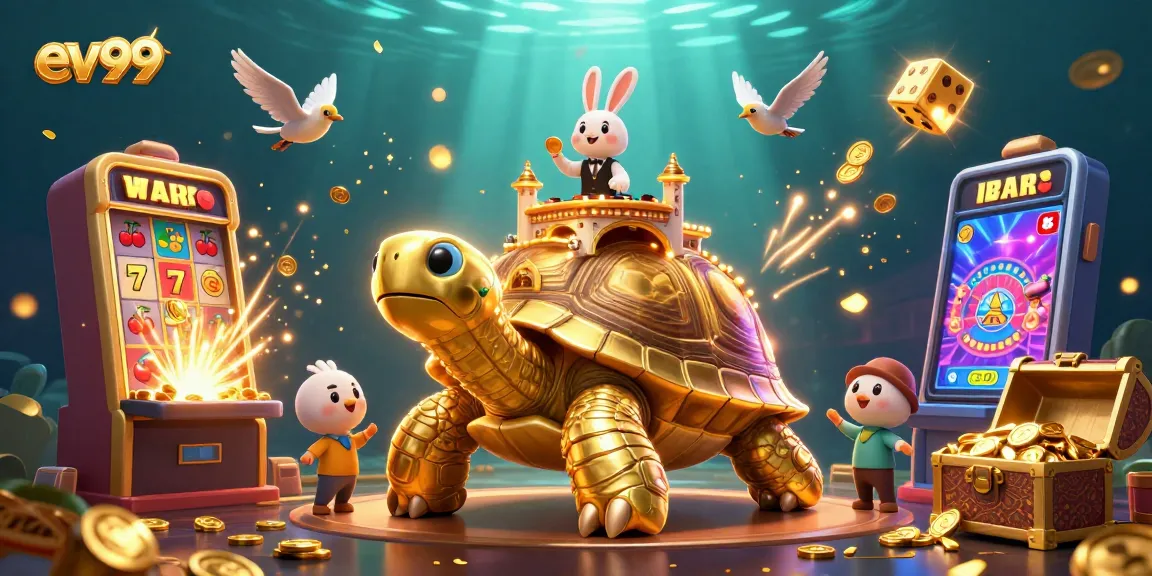 Experience thrilling gameplay at ev99 with a vibrant casino scene packed with entertainment.