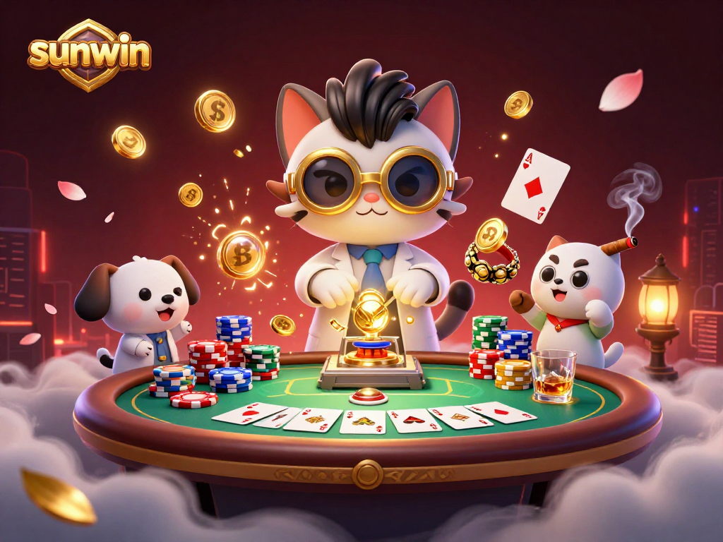 Experience winning strategies in gambling with sunwin’s vibrant casino scene featuring exciting poker elements.