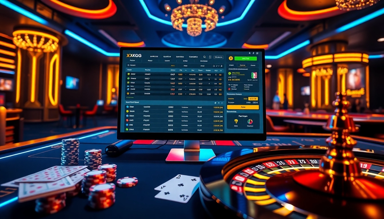Experience the excitement of plataforma xxgg with modern betting interfaces and casino elements.