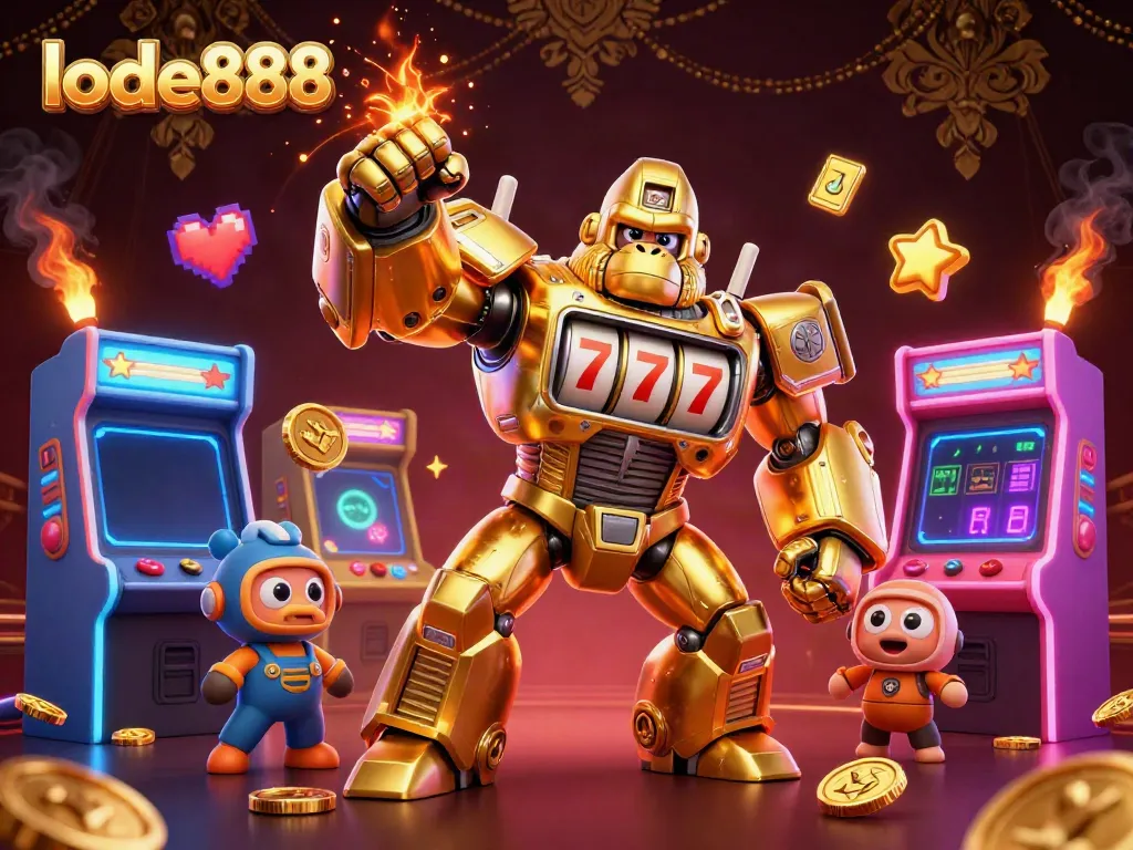 Experience the thrill of lode888 with dynamic 3D slots and vibrant arcade elements.