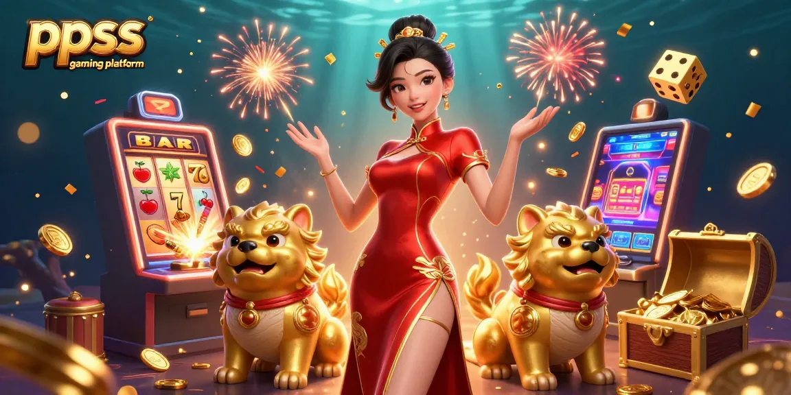 Experience the excitement of the ppss gaming platform with vibrant colors and dynamic casino elements.