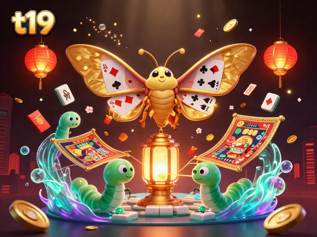 Experience thrilling gameplay at t19 with vibrant casino-themed characters and dynamic elements.