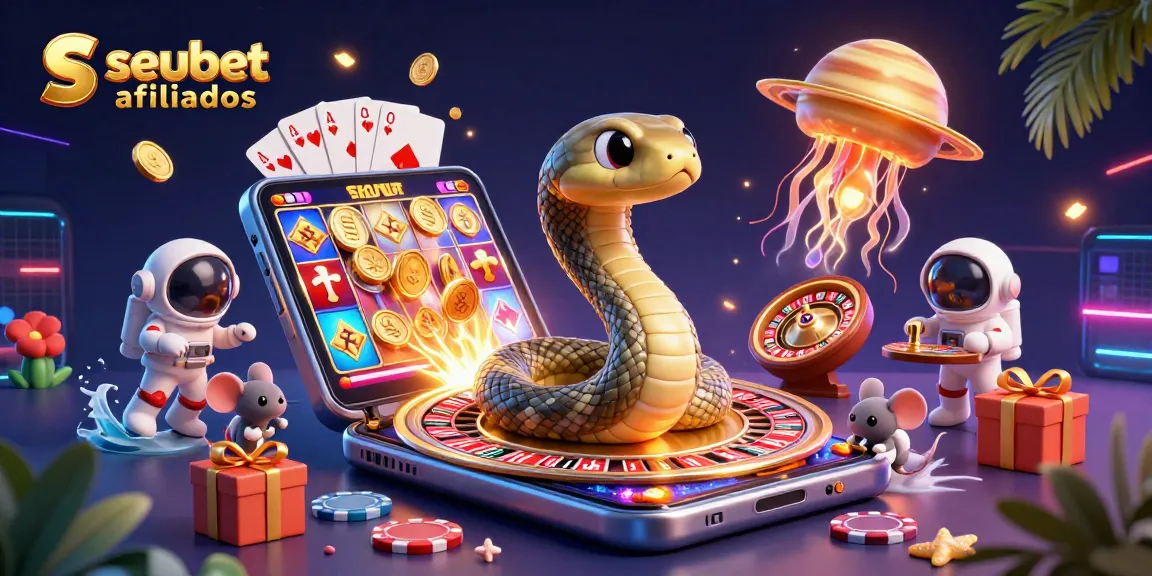 imagem ilustrativa de seubet afiliados com cassino cósmico, apostas e elementos de jogo