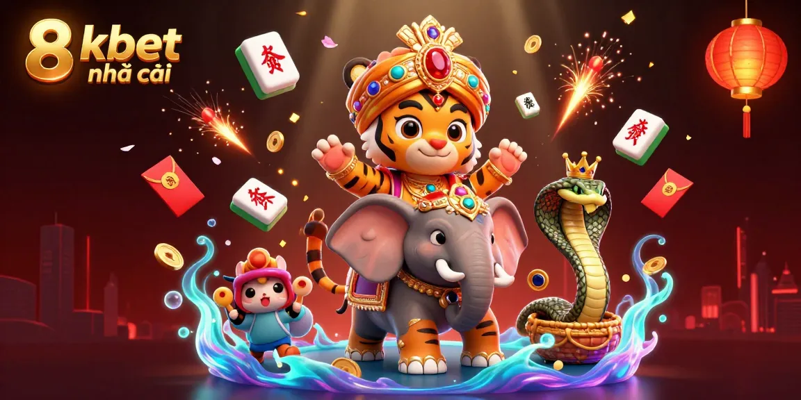 Experience thrilling adventures at 8xbet nhà cái with colorful, dynamic casino elements and characters.